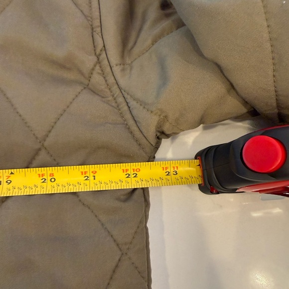 Social Standard by Sanctuary Womens Quilted Twill Jacket Field Green, Medium - Picture 12 of 12